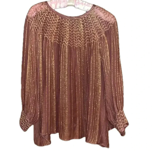 Love Sam Tops - LOVE SAM Anthropology Sheer Top